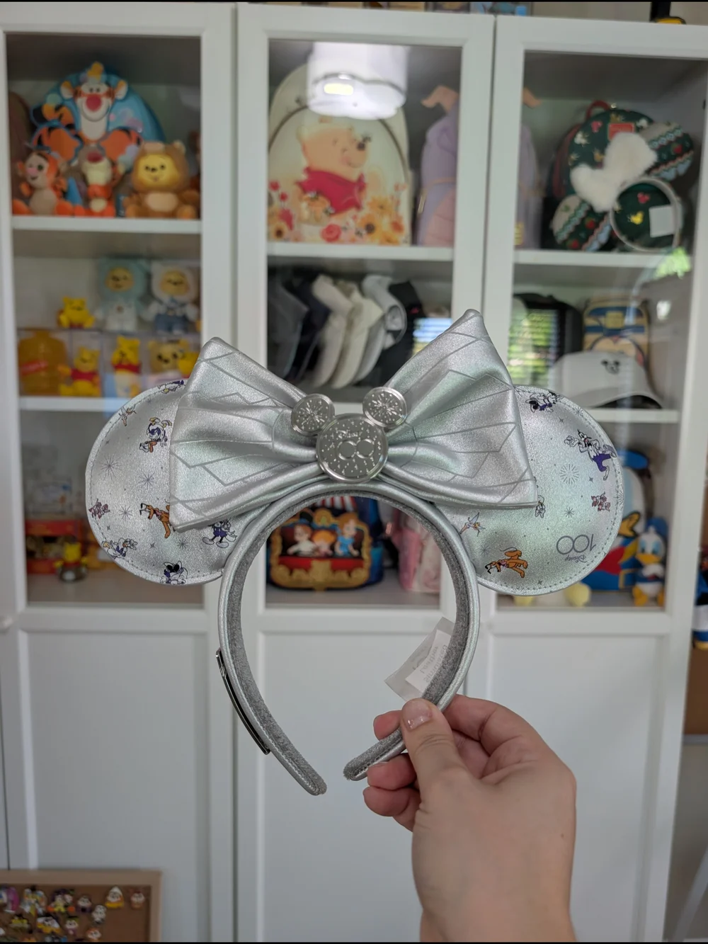 Disney 100 Silver Minnie Ears
